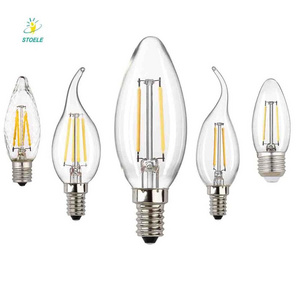 Cheap price wholesale flame effect led flicker real flame led candle light bulb