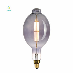 China Special Shaped Giant Oversize Big BT120 BT180 Led Filament Edison Light Bulb