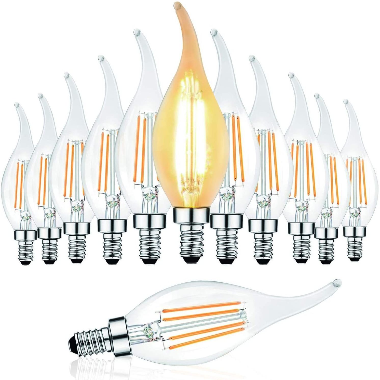 Wholesale High Quality Tungsten Filament Lamp ST64 Led Bulb Smart Filament Bulb