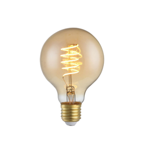 Custom E27 E26 B22 Transparent LED Filament Bulb AC 220V Retro Vintage Incandescent Lamps Home Decor Glass Bulbs Light