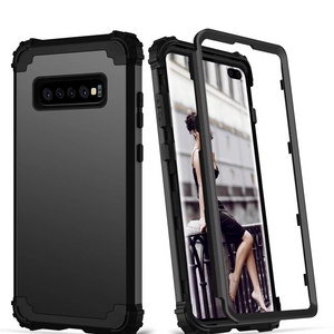 Three Layer Heavy Duty Shock Protection Hybrid Armor Case For Samsung Galaxy S22 S21 S10 S9 S8 Plus Note 8 9 20 Back Cover Case