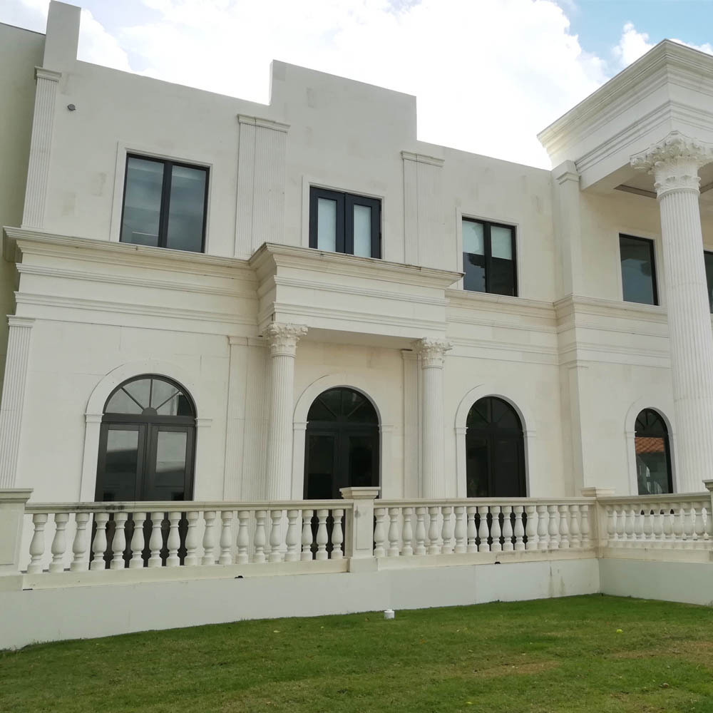 Hotel and Villa classic roman stone column beautiful gate pillar design