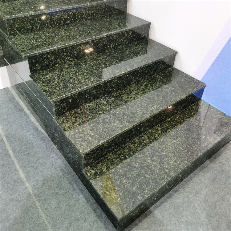 Custom G603 Anti Slip Granite Steps Indoor Outdoor Stone Steps Risers Marble Granite Stairs