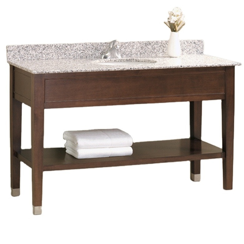 Newstar granite vanity top cabinet base hotel motel vanity