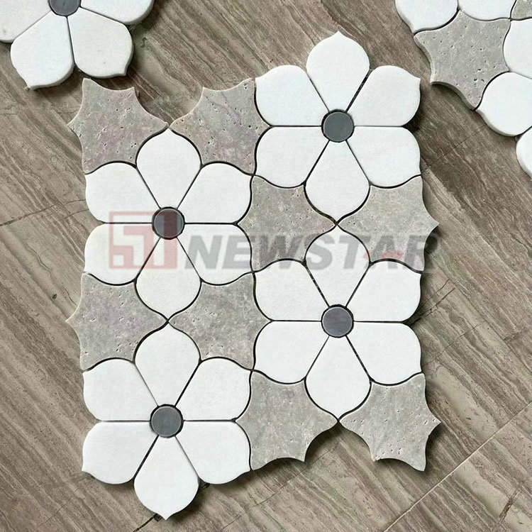 marble floor design pictures kitchen back splash tiles flower marble mosaic tiles