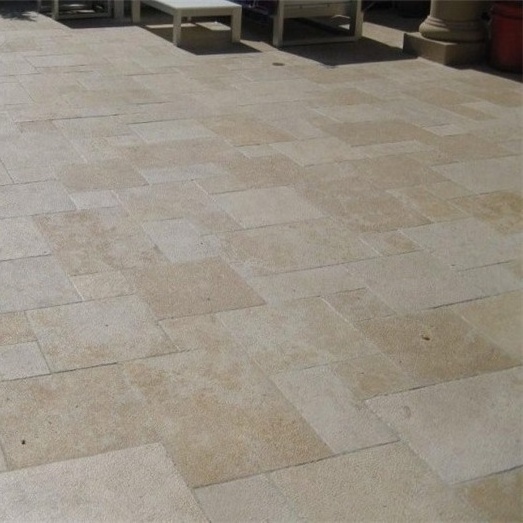 China Beige Grey Limestone Bluestone Exterior Wall Cladding Portugal Floor Tiles Outdoor Pavers Marble Honed Indoor Paving Stone