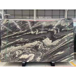 Newstar Kitchen Countertop Slabs Island Background Wall Floor Staircase Luxury Stone Slab  Bathroom Tiles Purple Marble Slab