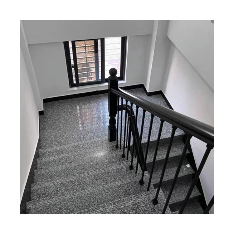 Custom G603 Anti Slip Granite Steps Indoor Outdoor Stone Steps Risers Marble Granite Stairs