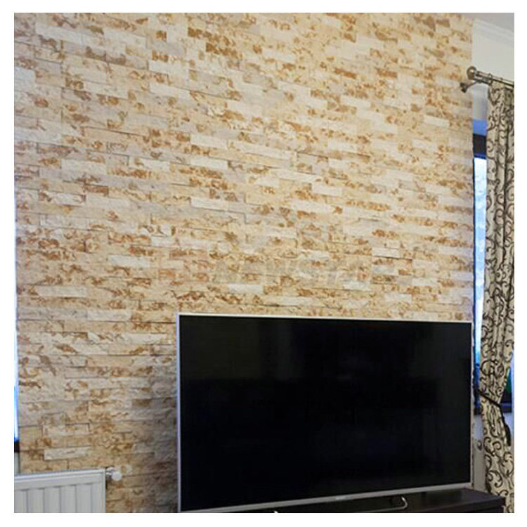 Natural stone wall cladding marble stones wall design naturel stone veneer sheet marble