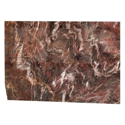 Newstar Natural Stone Background Wall Table Top Stairs Marble Slabs for Kitchen Countertop And Floor Venezia Red Marble Slab