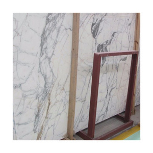 Wholesale white marble calacatta gold marble slab italy