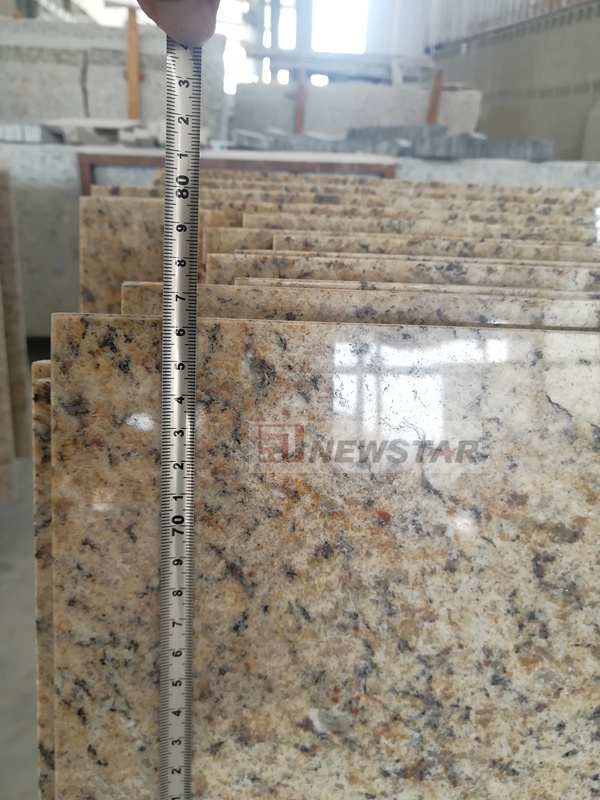 Factory low price golden yellow paver Brazil granite slab polished high quality wholesale granite countertop outdoor flooring