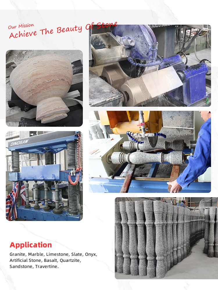 cnc column profiling used marble and granite machinery equipment for stone stone machinery cutting