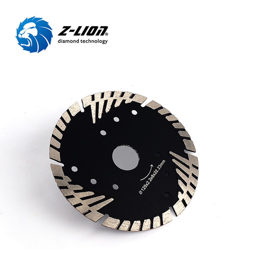 5 Inch 125mm Hot Pressed Turbo Diamond Saw Blade for Granite Sandstone Concrete