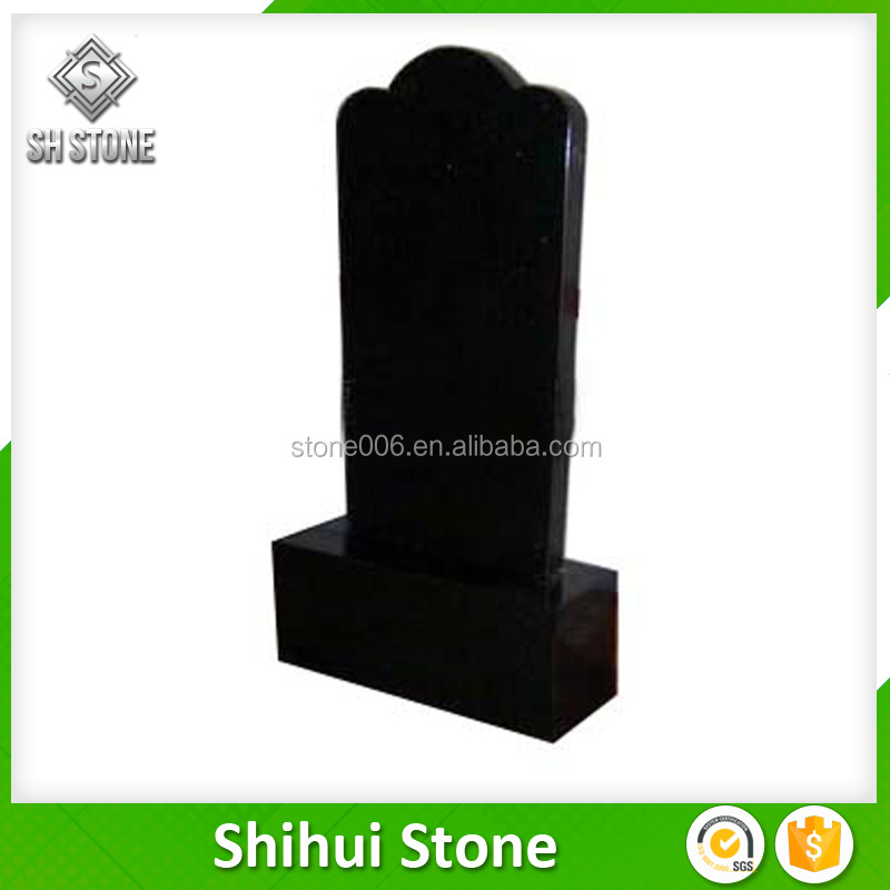 Black granite gave stone tombstone monuments ghana gravestone from china quarry owner