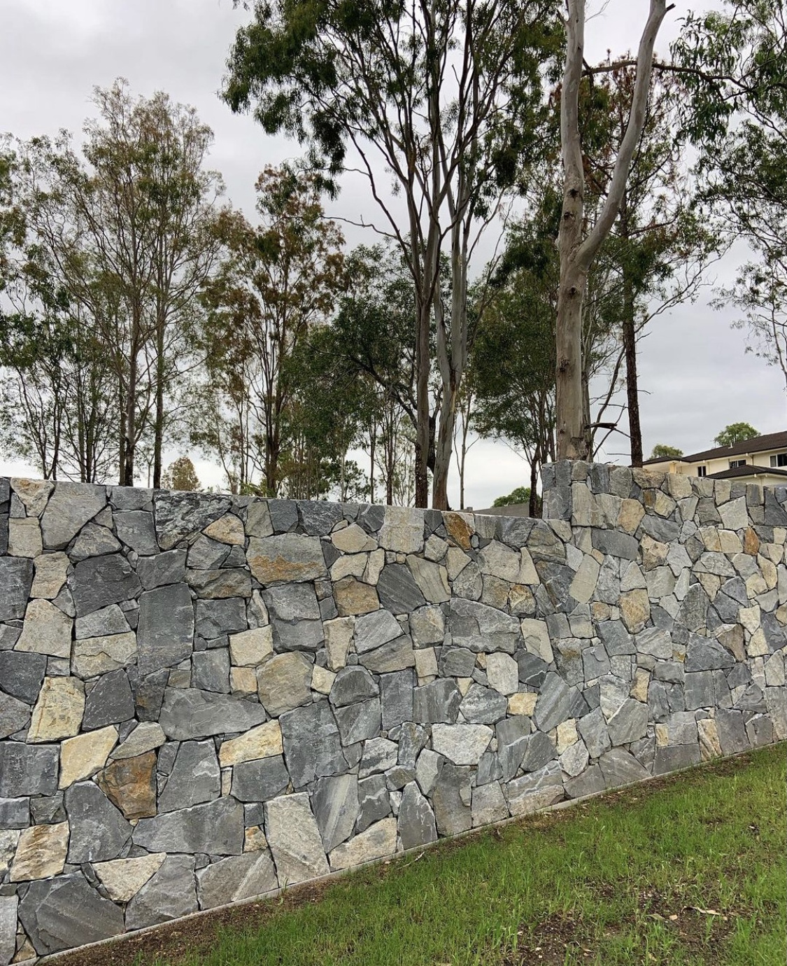 SHIHUI Hot Sales Natural Blue Quartzite Stone Wall Panels Dry Stack Stone Wall Cladding Stone Veneer Wall Cladding Exterior