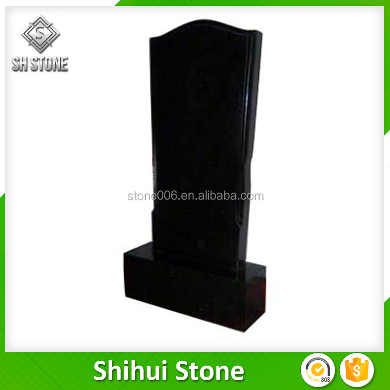 Black granite gave stone tombstone monuments ghana gravestone from china quarry owner