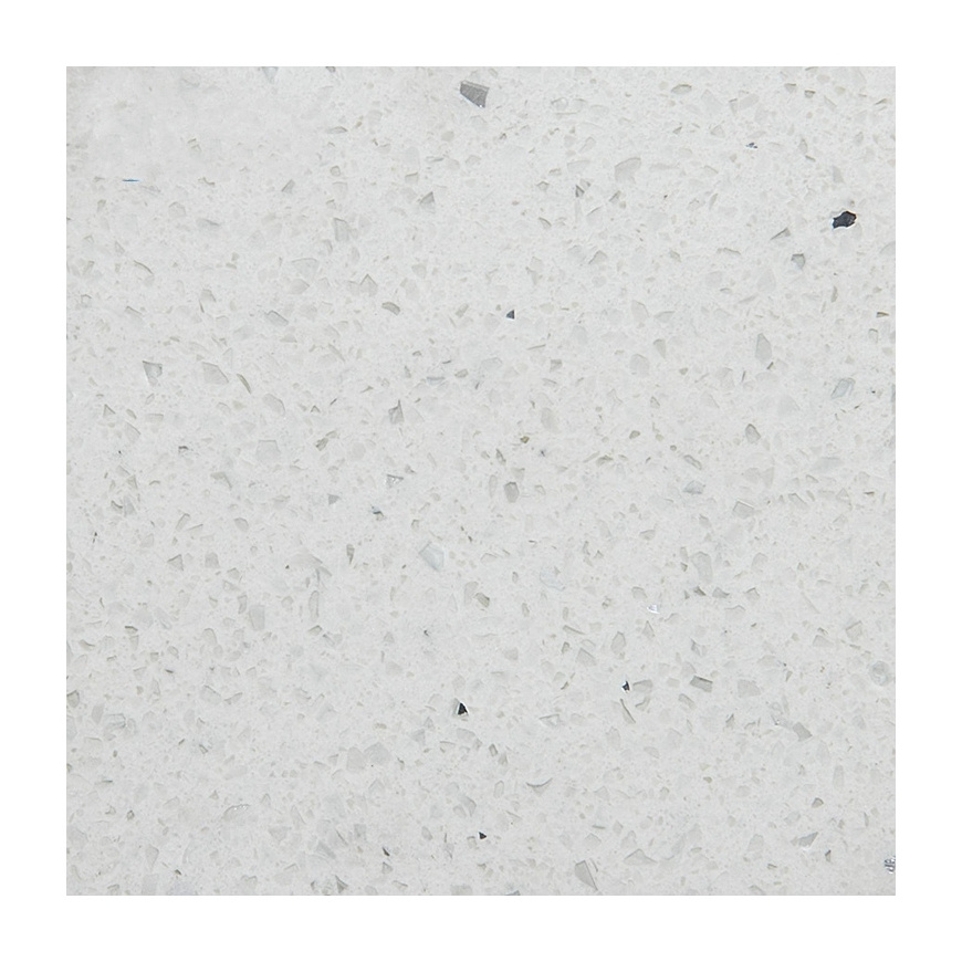 Sparkle Fleck Mirror White and Black Several Colors Quartz Floor Tiles