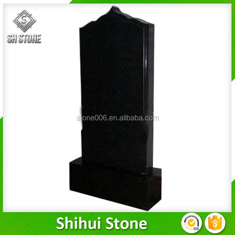 Black granite gave stone tombstone monuments ghana gravestone from china quarry owner