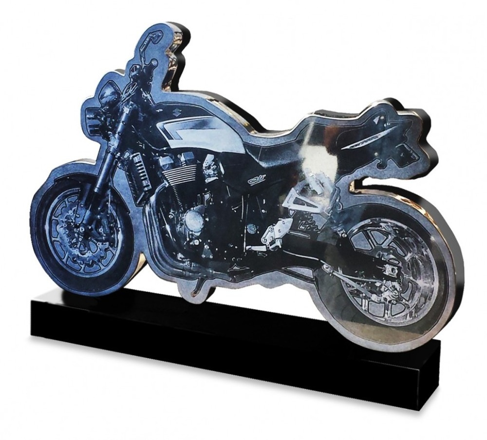 Awesomely Creative Headstone In Motorcycle Design