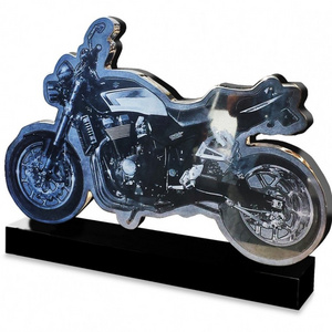 Awesomely Creative Headstone In Motorcycle Design