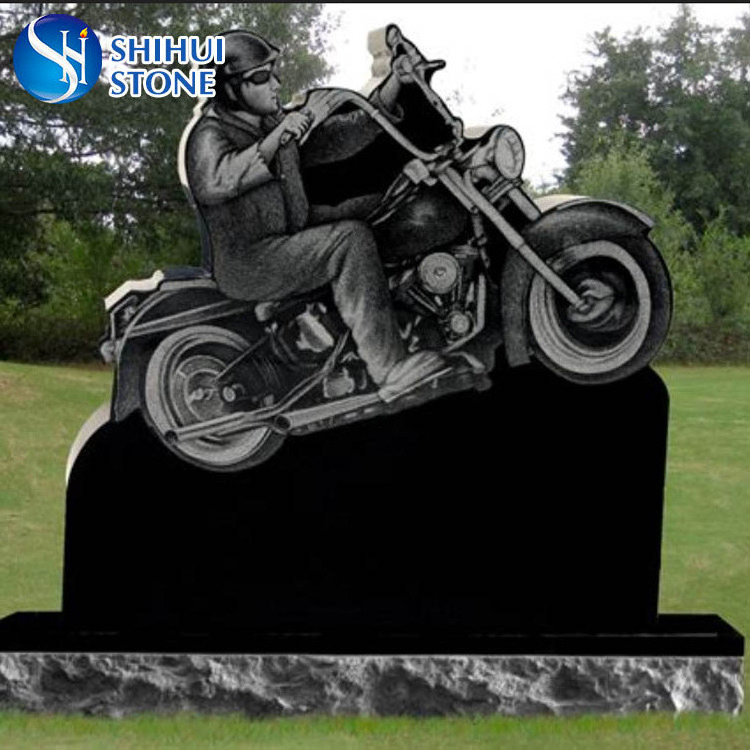 Motorcycle Design Cemetery Headstones Price