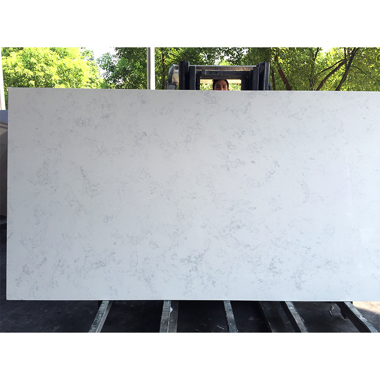 SH7820 Hot Sales Carrara White Cheap White Quartz Stone Slab Marble Quartz Stone Carrara White Quartz Stone