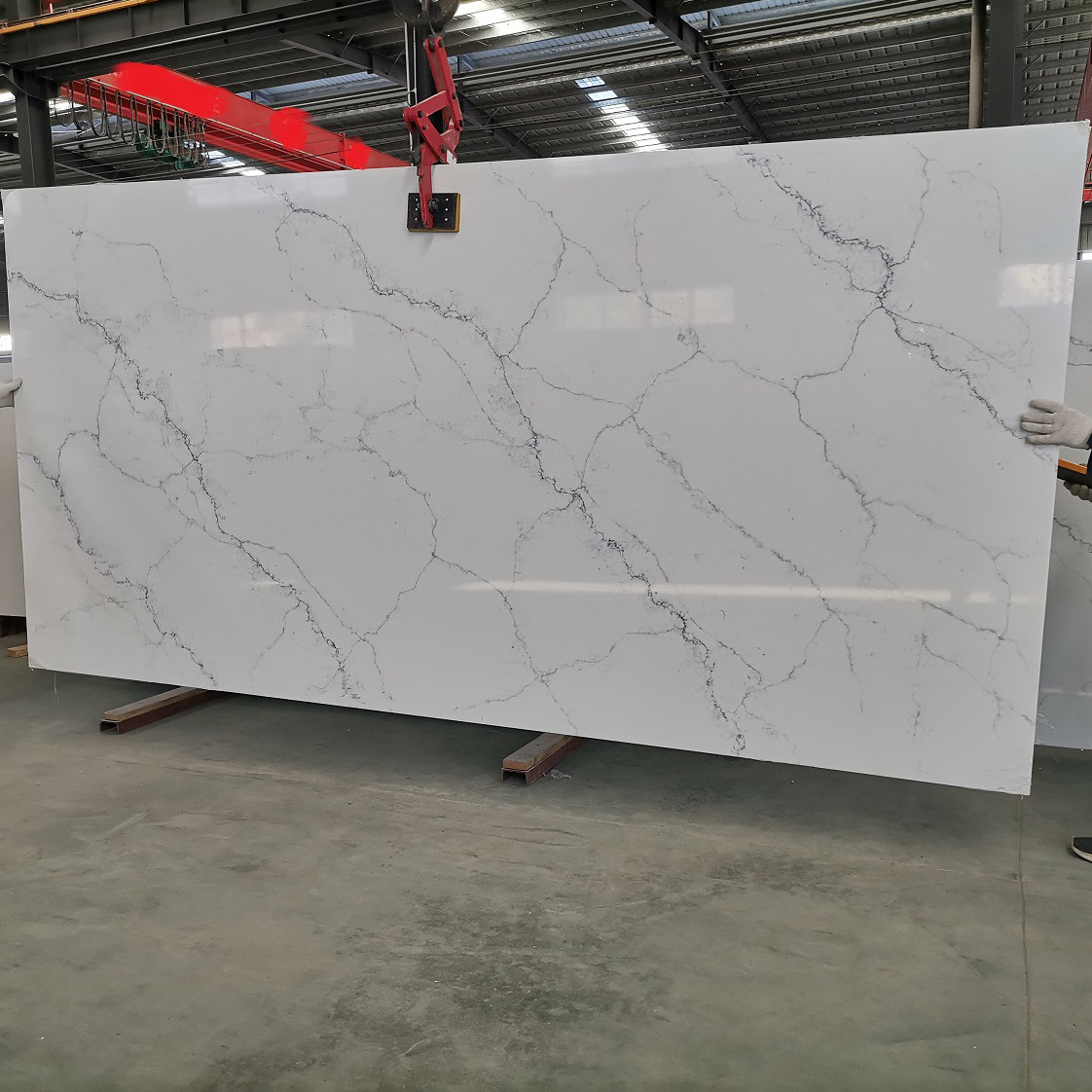 countertop with grey veins alabaster white quartz slab price