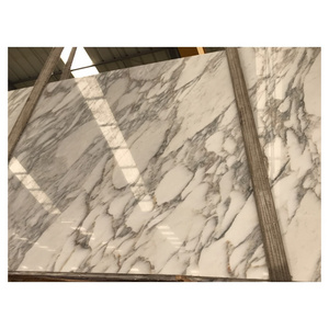 Wholesale natural calacatta white marble slabs for bookmatch