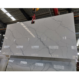 countertop with grey veins alabaster white quartz slab price