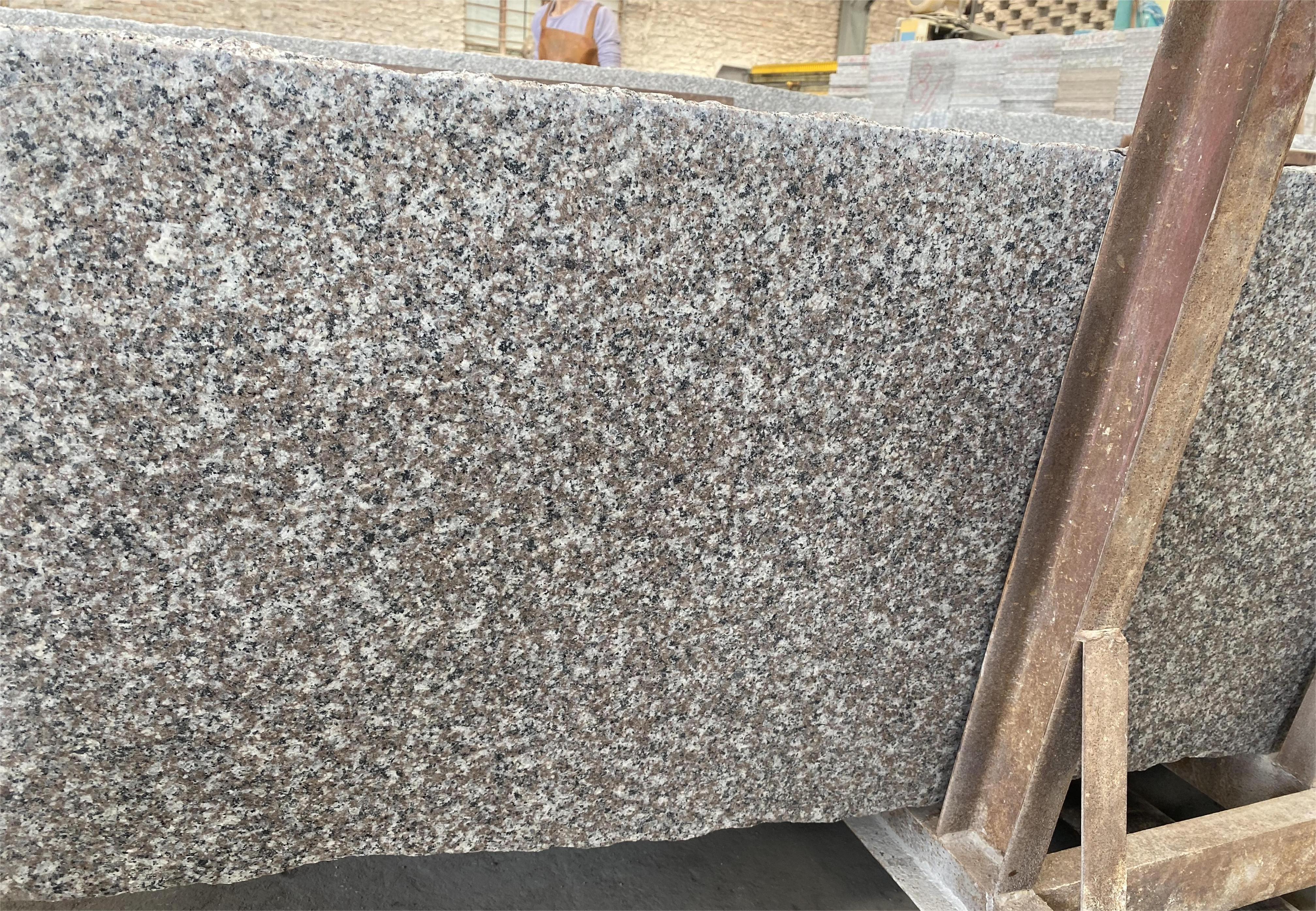 Chinese Cheap Natural Pink 664 Granite Slab For Kitchen Countertop New G664 Red Granite Slab