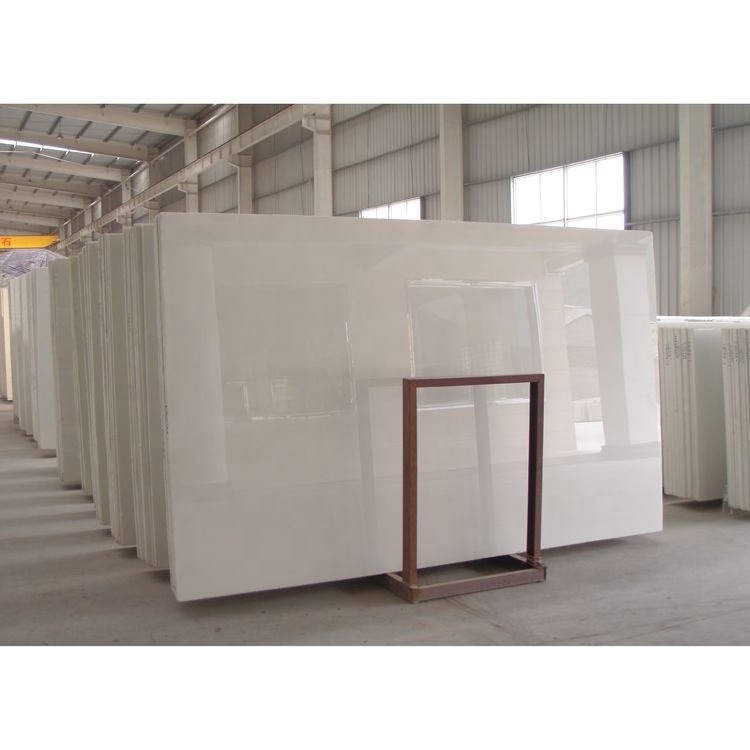 SHIHUI Good Price Nano White Artificial Stone Slabs Nano Crystallized Glass Panels