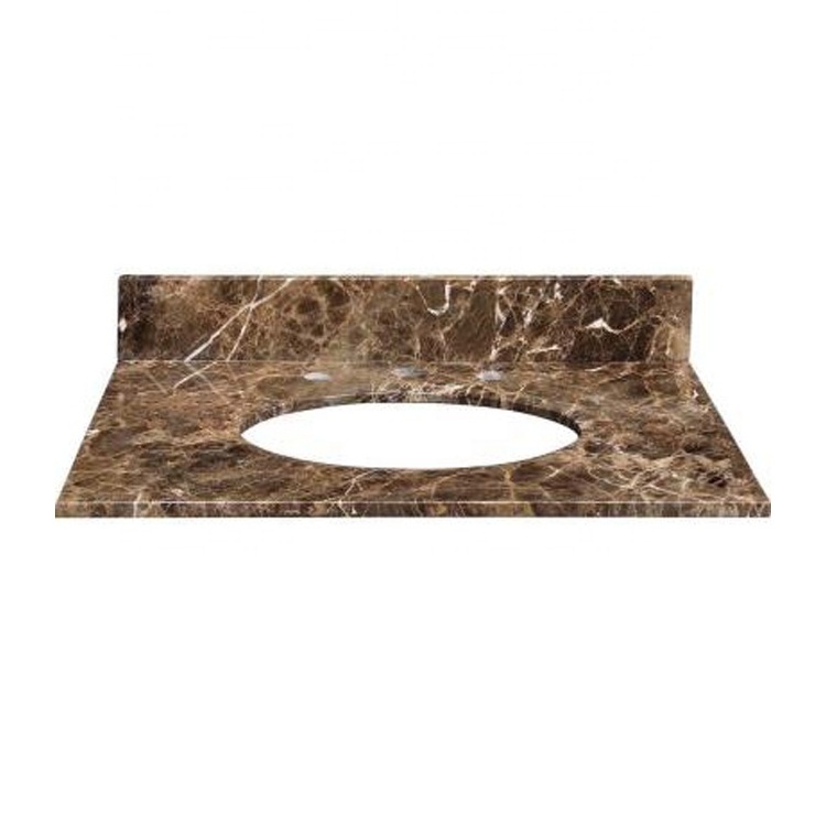 Spanish Brown Emperador Dark Marble Countertop,72