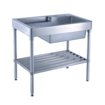 SHIHUI Stainless Steel Industrial Laundry Sinks Commerical Freestanding Utility Wash Basin Sinks