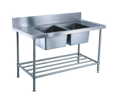 SHIHUI Stainless Steel Industrial Laundry Sinks Commerical Freestanding Utility Wash Basin Sinks