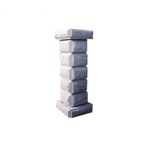 Granite Stone Mushroom Finished Column Gate Pillar Design For Front Gate And Garden,Granite Pillar