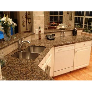 Polished Surface Golden Yellow Stone Worktop giallo fiorito granite bathroom vanitytop Giallo Fiorito Granite Kitchen Countertop