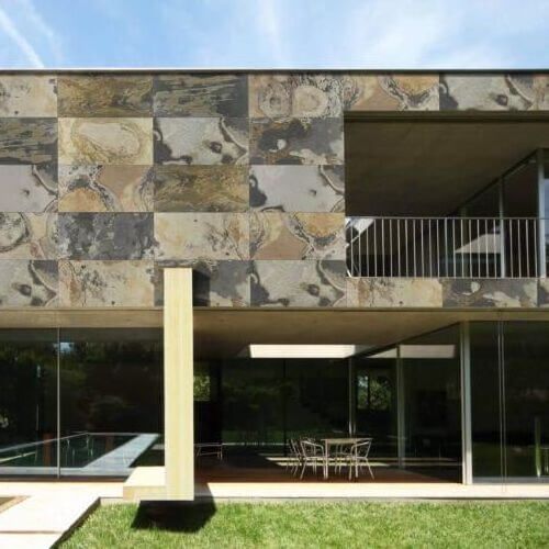 SHIHUI Natural Stones Exterior Wall Cladding Flexible Tiles Brick Price Ultra Thin Marble Veneer Sheet Panel Flexible Stone Tile