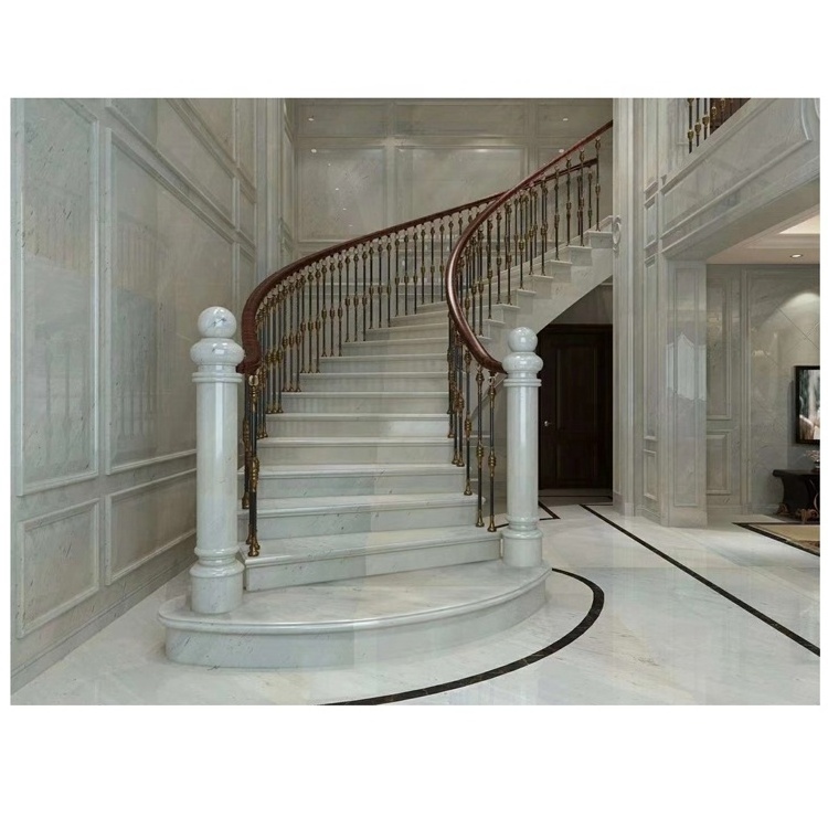 Polaris Stair Treads Chateau Design Interior Marble Step Design,marble Stair Step European White Natural Stone Graphic Design GR