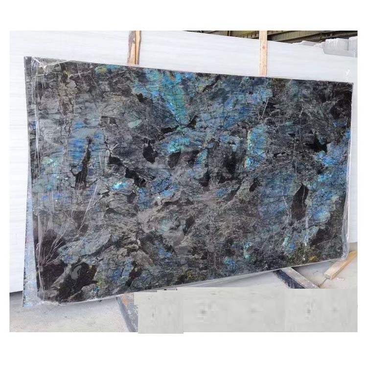 Natural Stone Tile South African Lemurian Blue Granite Labradorite Blue Granite