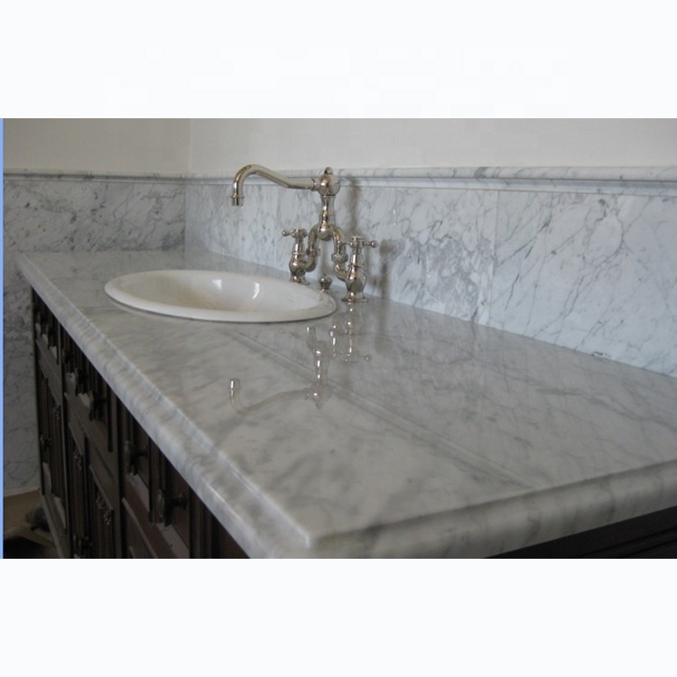 Carrara white marble vanity top countertop fast delivery,Marble Countertop