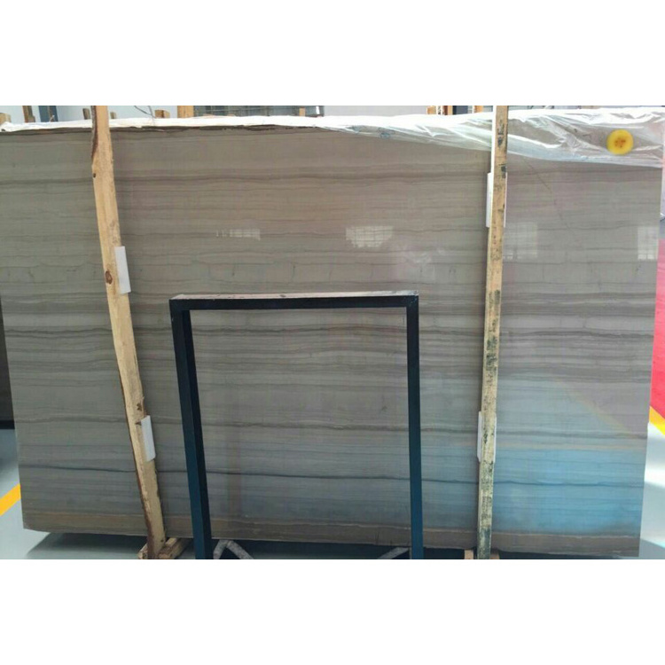 SHIHUI Chinese Natural Slab Stone Athens Grey Marble Athens Wood Marble