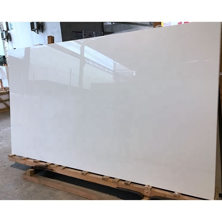 SHIHUI Good Price Nano White Artificial Stone Slabs Nano Crystallized Glass Panels