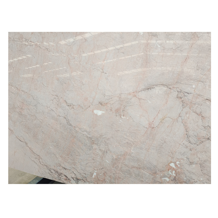 Cheap Price Red Rose Marble Natural Stone Slab Pink Marble Slabs For Countertop And Island