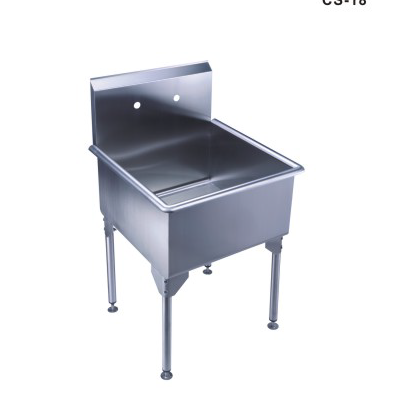 SHIHUI Stainless Steel Industrial Laundry Sinks Commerical Freestanding Utility Wash Basin Sinks