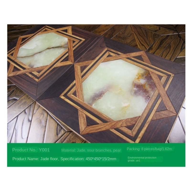 Jade Background Wall Sour Branch Yahua Sun Pear Multi Layer Solid Wood Composite Parquet Flooring