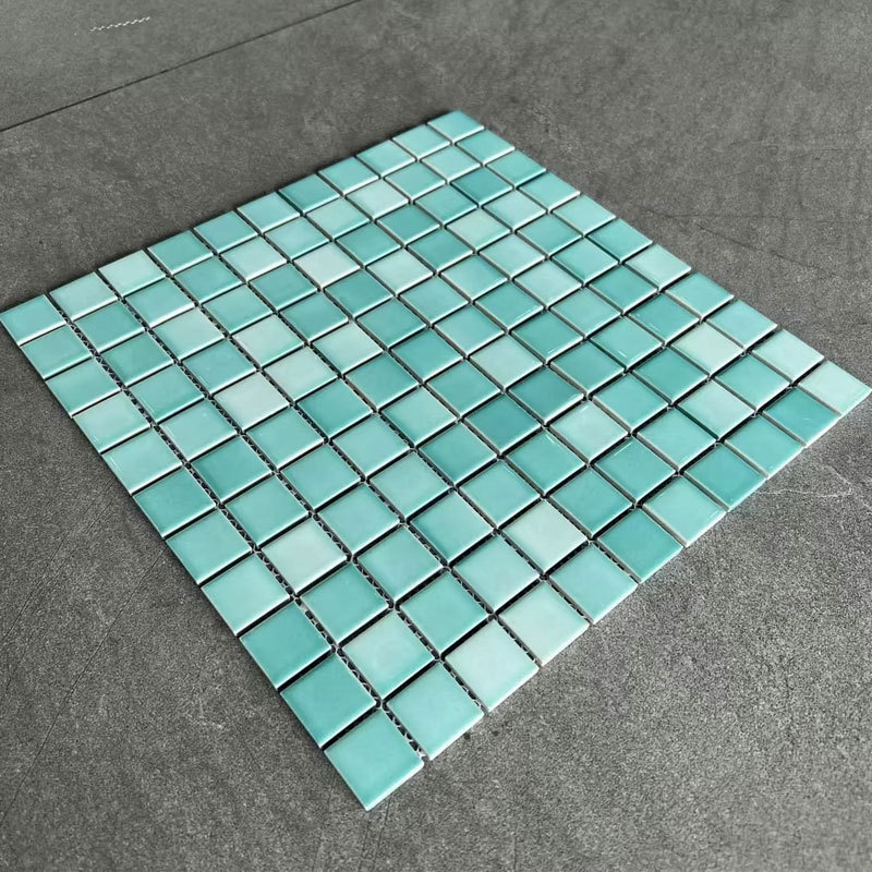 porcelain tiles ceramic mosaic tile blue square carpet interior decor mosaic for swimming pool decorations bathroom kitchen back