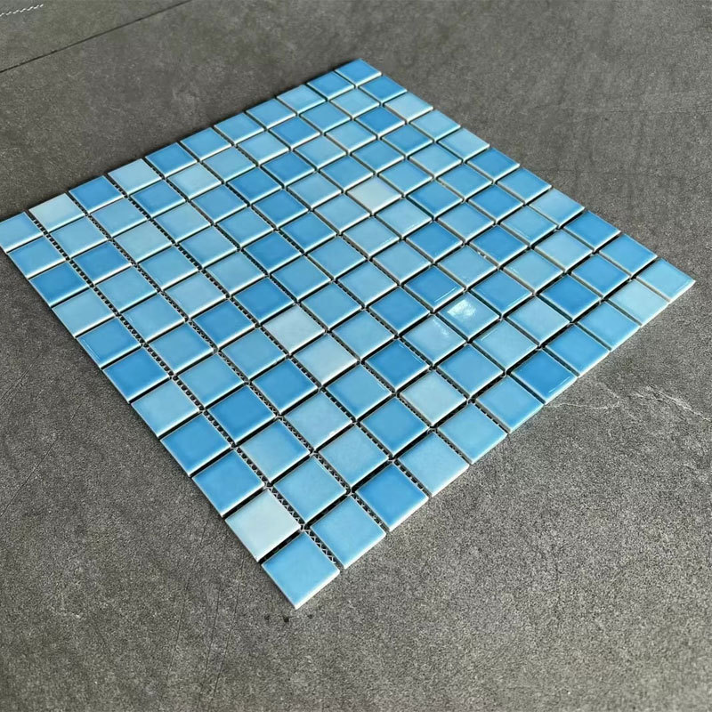 porcelain tiles ceramic mosaic tile blue square carpet interior decor mosaic for swimming pool decorations bathroom kitchen back