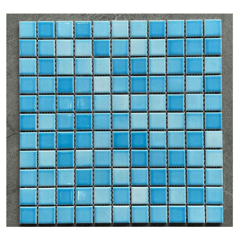 porcelain tiles ceramic mosaic tile blue square carpet interior decor mosaic for swimming pool decorations bathroom kitchen back