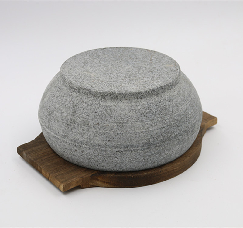 12cm 16cm 18cm 20cm stone bowl spice tool  medical crusher granite bowl natural stone cookware supplier granite stone cookware